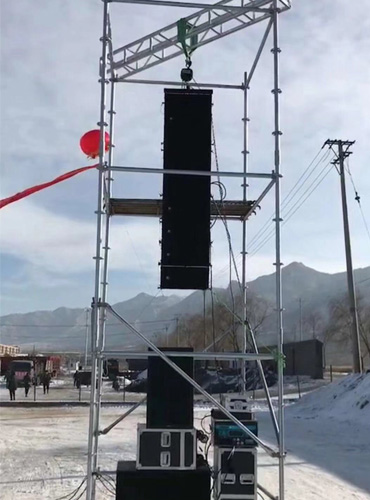 滑雪演出扩声
